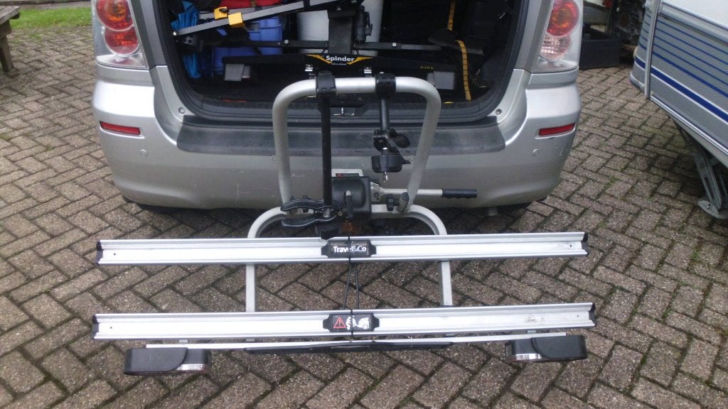ANWB fietsendrager kantelbaar voor 2 fietsen, Ophalen, Elektrische fiets, Zo goed als nieuw, 2 fietsen