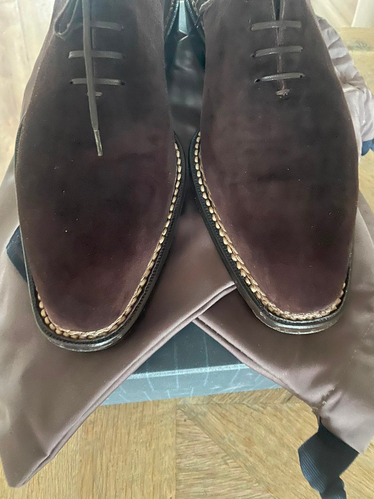Ducal donkerbruine veter schoenen met lr, Bruin, Ophalen of Verzenden, Zo goed als nieuw, Ducal