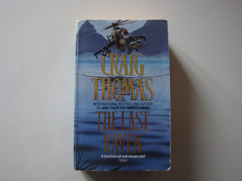 Boek / book Craig Thomas - The last raven English / Engels, Ophalen of Verzenden, Gelezen, Craig Thomas