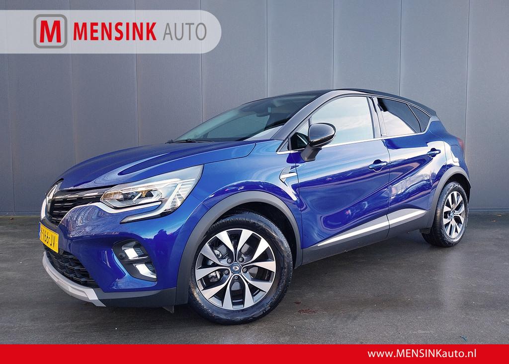 Renault Captur 1.6 E-Tech Plug-in Hybrid 160 Intens 1e EIGEN, 77 km/l, Gebruikt, Blauw, Hybride Elektrisch/Benzine