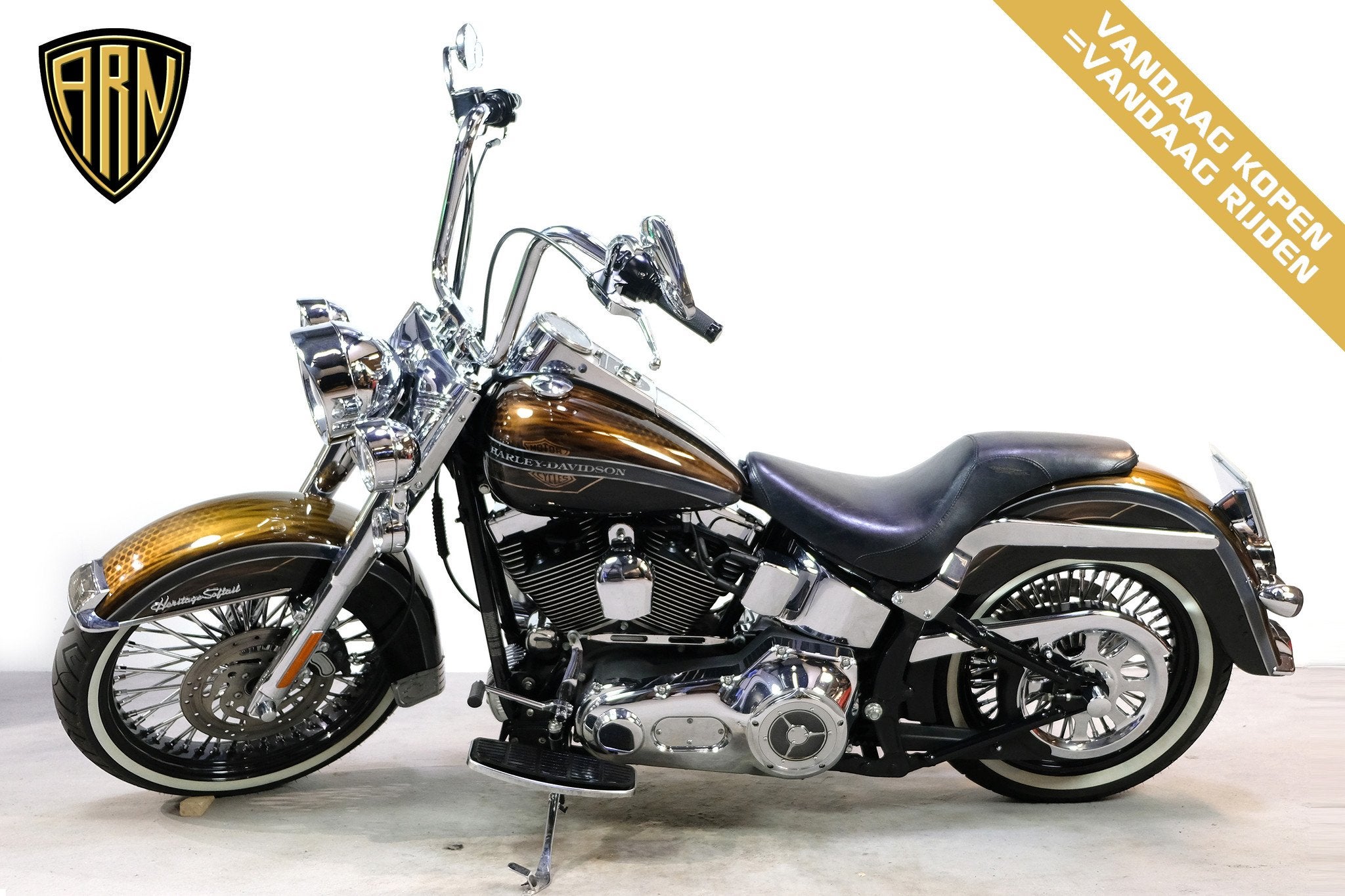 Harley-Davidson Heritage Softail (bj 2004), Chopper, Bedrijf, Meer dan 35 kW, 1450 cc
