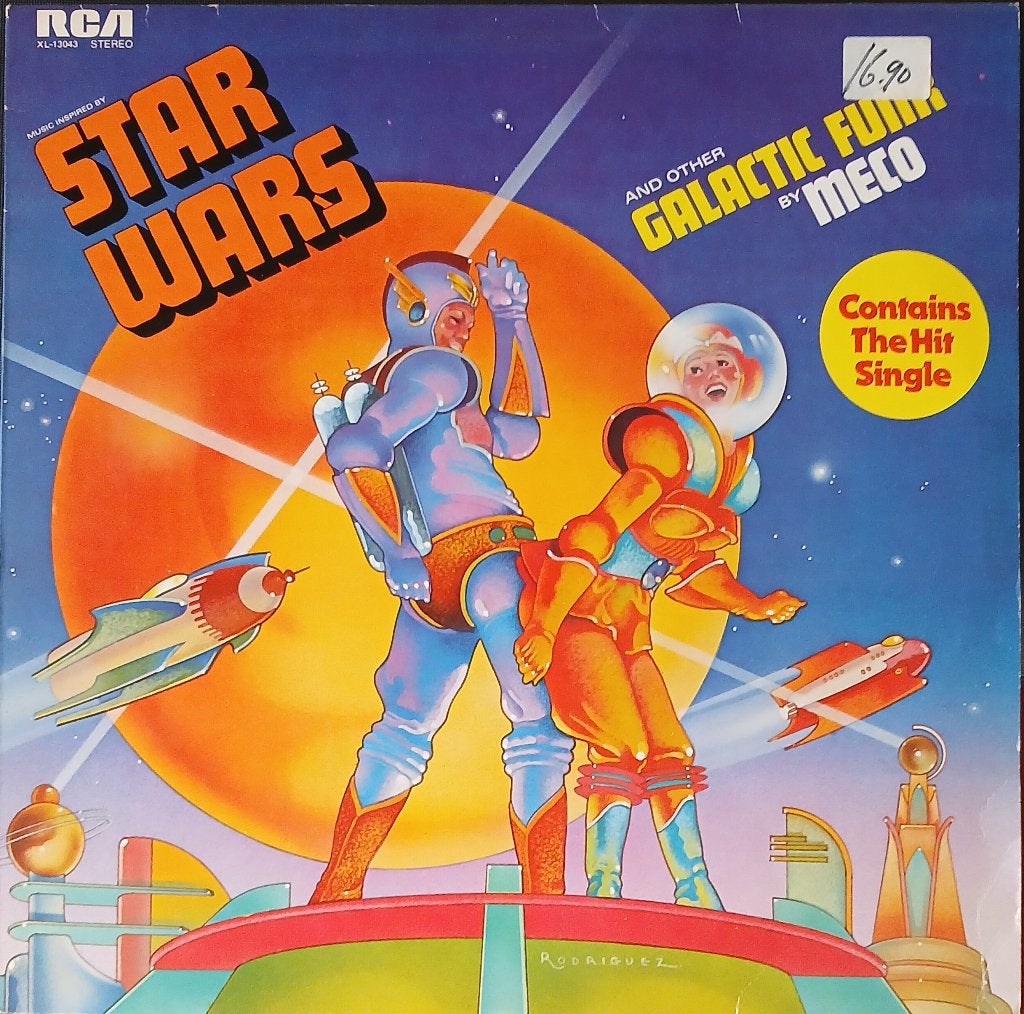 Meco Star Wars Galactic Funck LP, Inclusief binnenhoes, Ophalen, Zo goed als nieuw, 12 inch