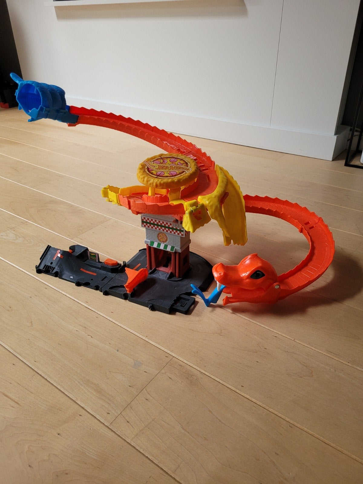Hot Wheels slang Baan *sinterklaas - kerst*, Ophalen, Gebruikt