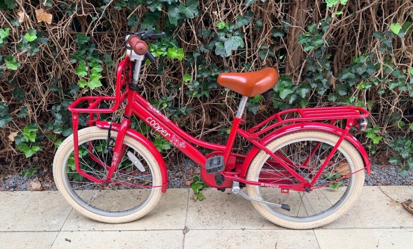 Cooper kinderfiets rood - 20 inch wielen, Ophalen, Gebruikt, 20 inch of meer