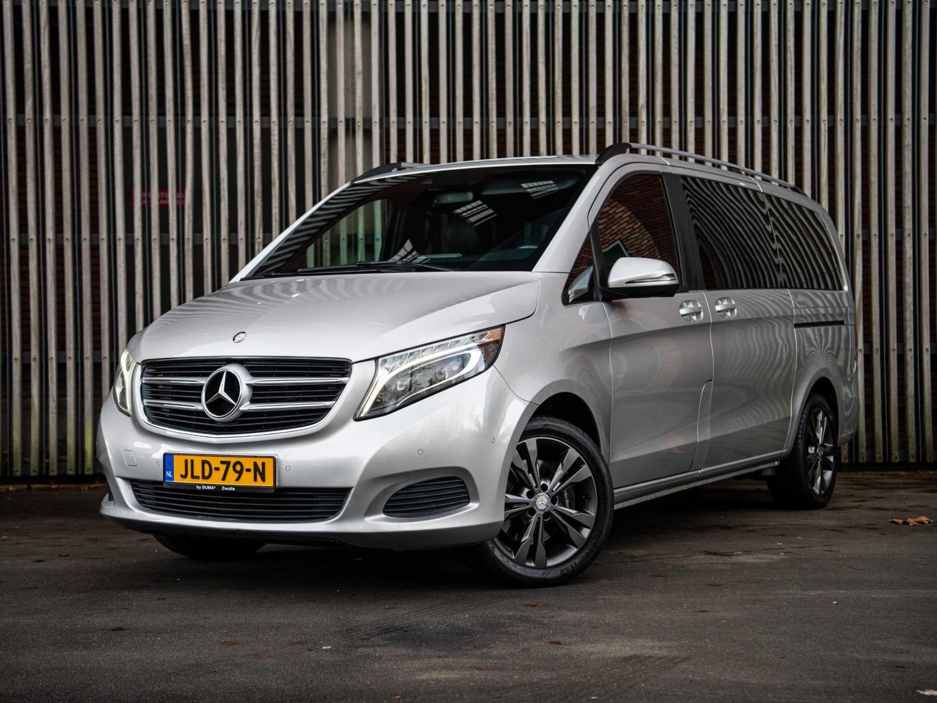 Mercedes-Benz V-Klasse V250d 190pk 4-MATIC L2 7-Pers. *MARGE, Auto's, Mercedes-Benz, Automaat, 15 km/l, Gebruikt, Leder