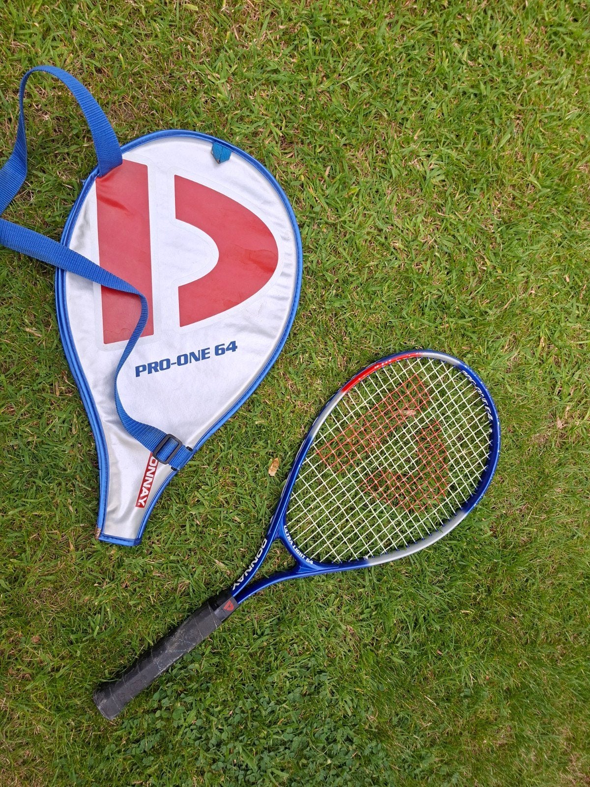 Donnay Pro-One 64 Ultra Light Tennisracket met hoes, Ophalen of Verzenden, Gebruikt, Racket, Overige merken