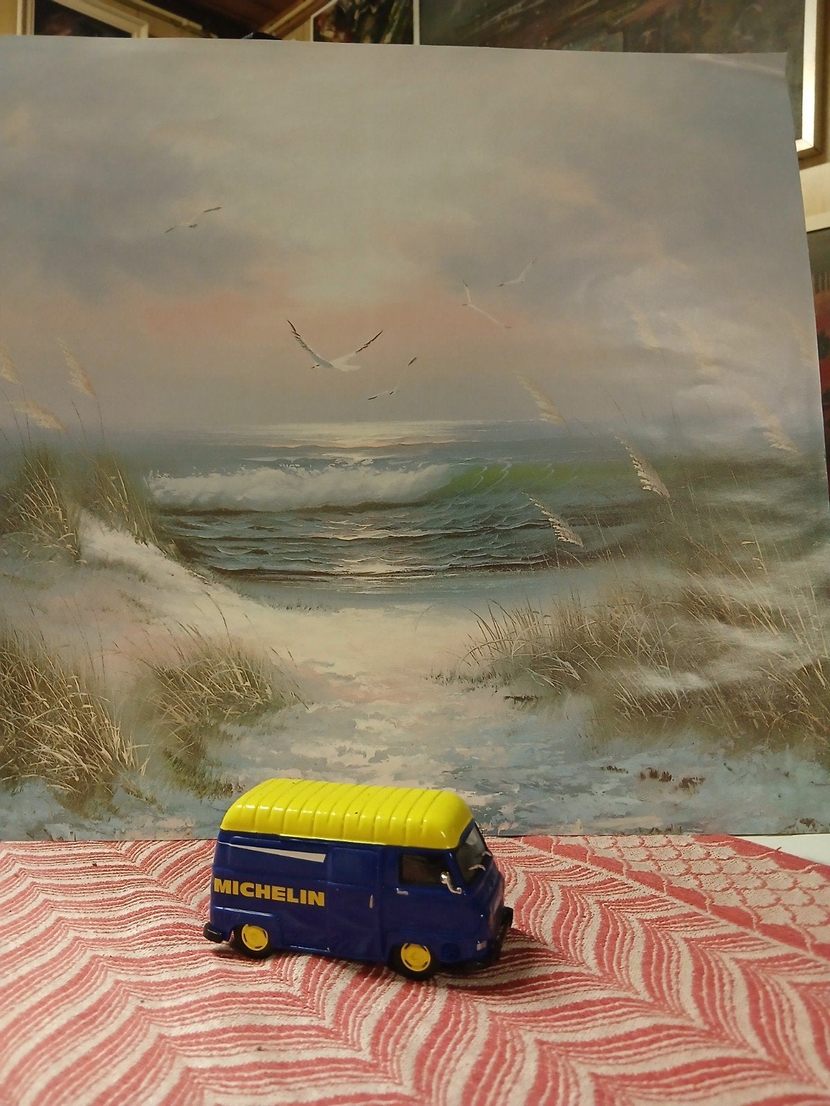 Renault Estafette Michelin Miniatuurbus (1:43), Ophalen of Verzenden, Auto, Overige merken