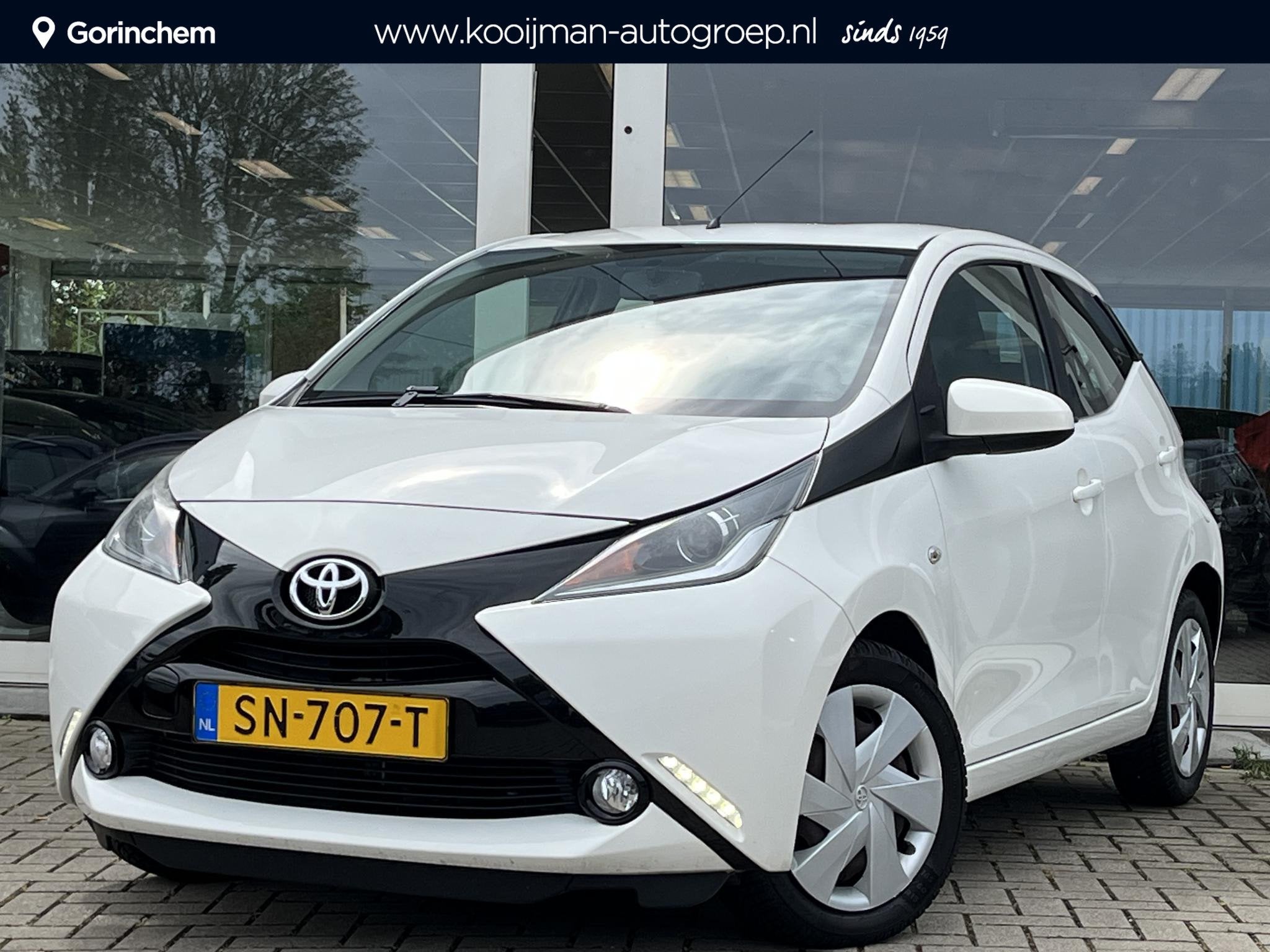 Toyota Aygo 1.0 VVT-i x-play | Carplay | Airco | Goed onderh, Voorwielaandrijving, Stof, Gebruikt, Euro 6