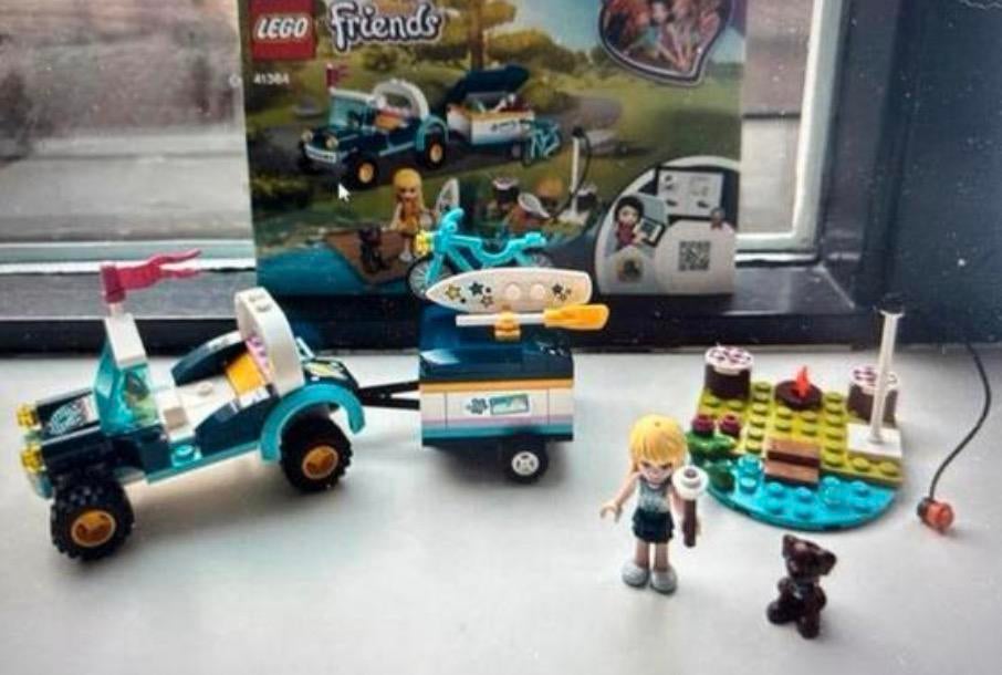 LEGO Friends 41364 Stephanie’s Buggy en Trailer, Ophalen of Verzenden, Zo goed als nieuw
