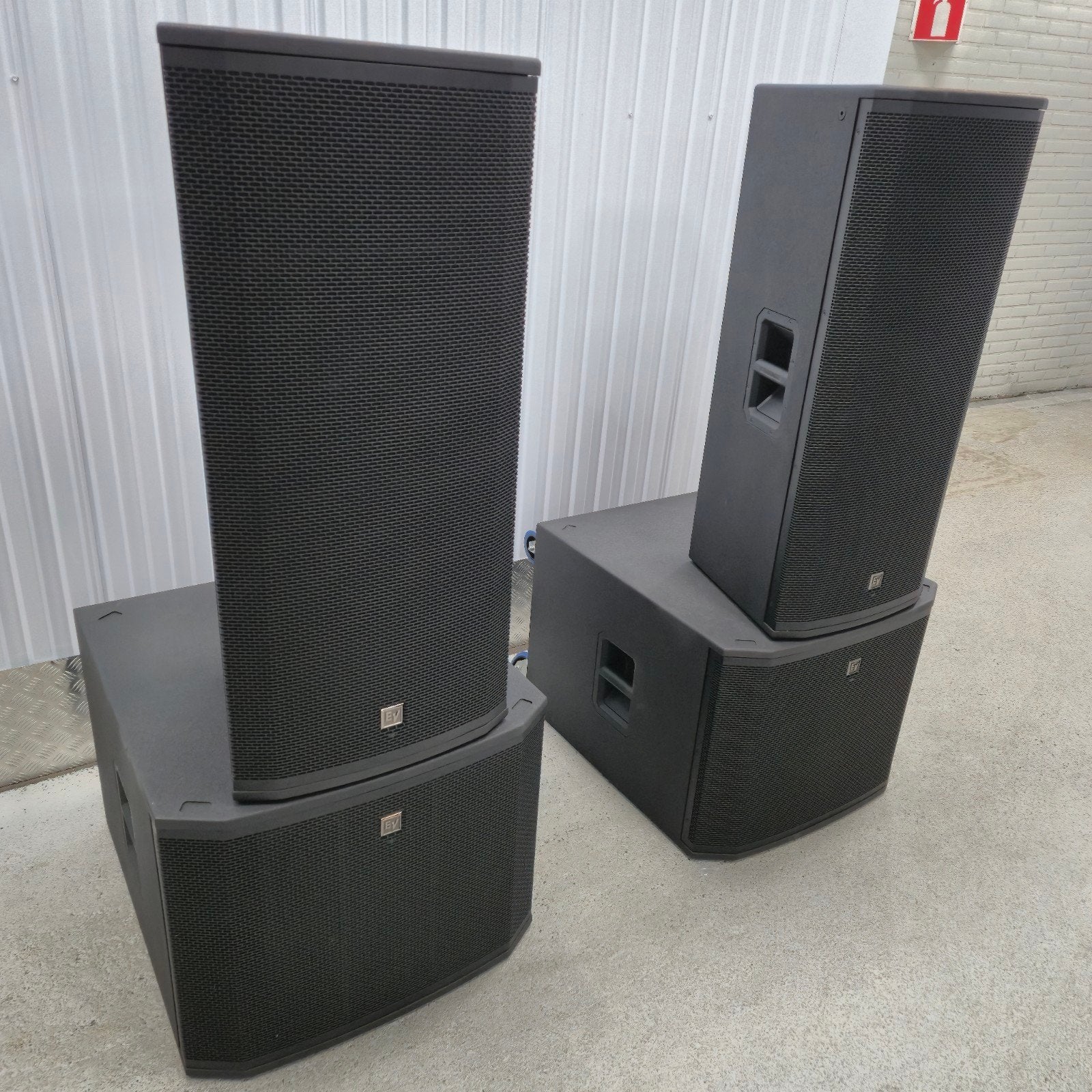 electrovoice etx-18sp en etx35p, Ophalen, Zo goed als nieuw, Subwoofer, Overige merken