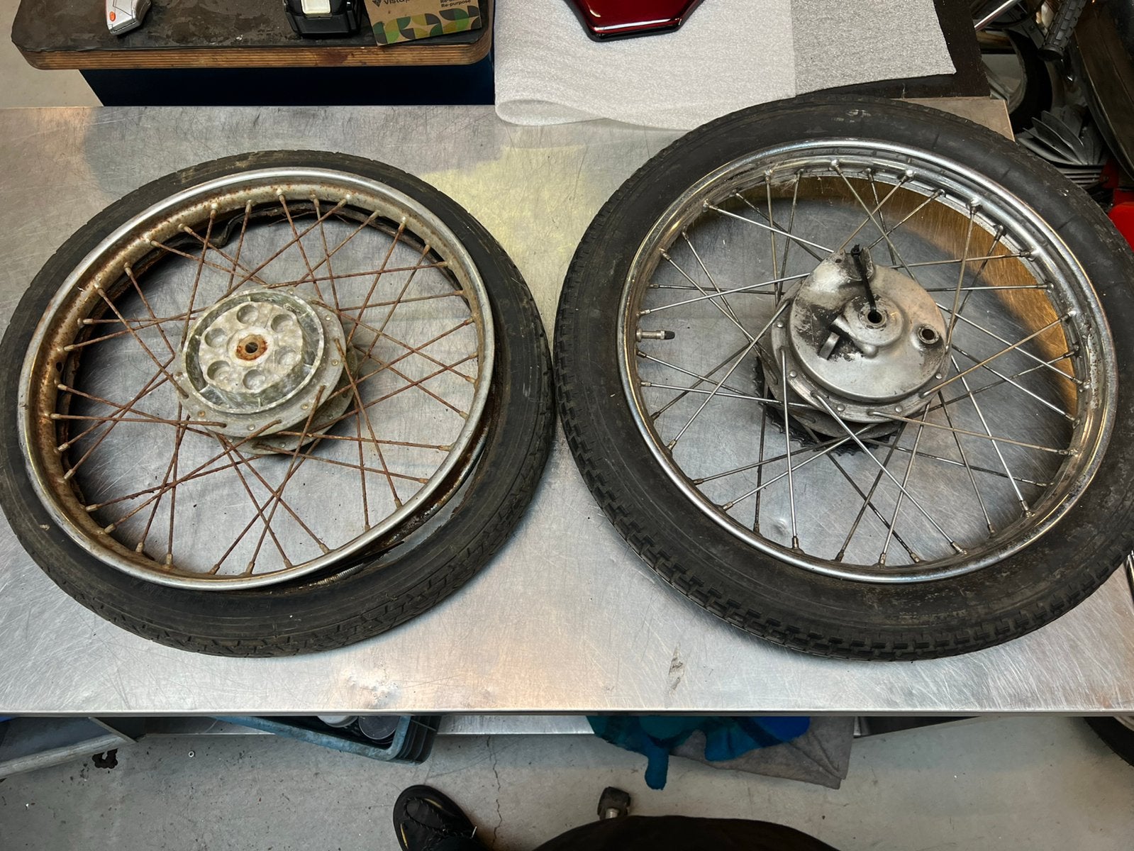 2x kleine naaf wiel adver 2, Fietsen en Brommers, Ophalen, Overige typen