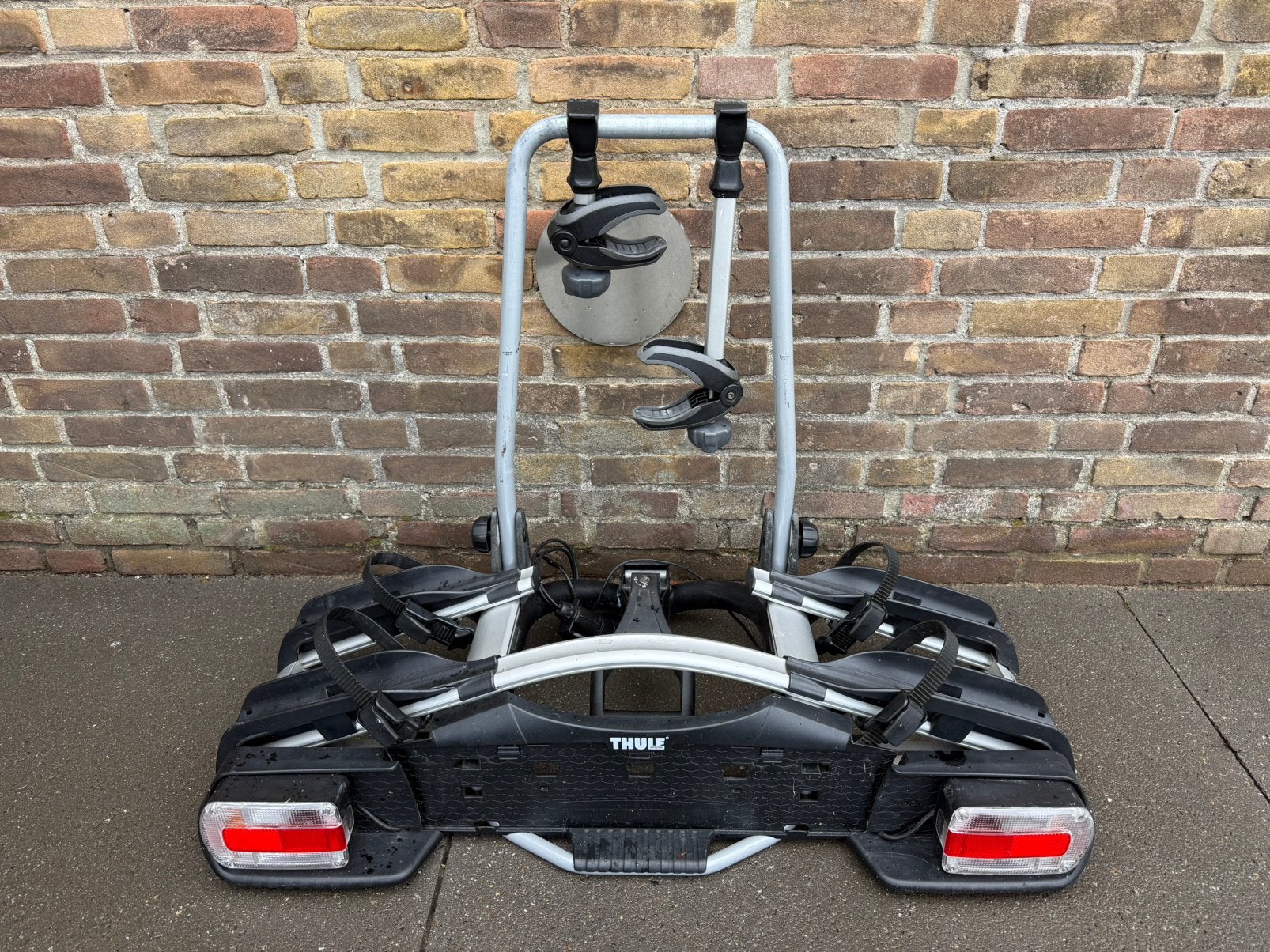 Thule fietsendrager EuroWay 921, Auto diversen, Ophalen, 2 fietsen, Gebruikt, Trekhaakdrager