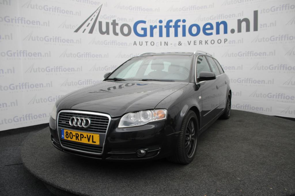 Audi A4 Avant 3.2 FSI quattro Pro Line bak defect auto rijdt, Auto's, Audi, Automaat, Beige, A4, Zwart