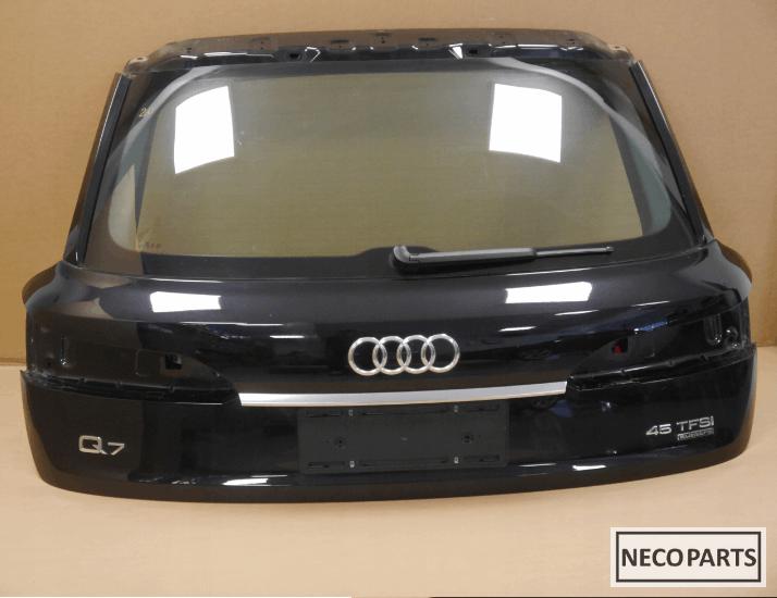 AUDI Q7 4M ACHTERKLEP ORIGINEEL KLEUR LC9X, Gebruikt, Achterklep, Achter, Audi