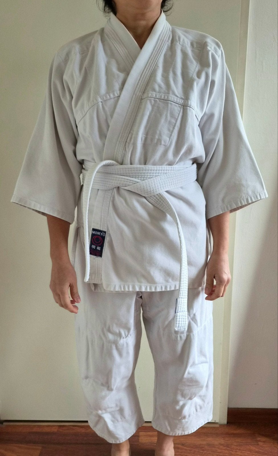 Aikido Judo Karate Pak - Meikyo - Maat S/M, Gebruikt, Vechtsportpak, Ophalen of Verzenden, Aikido