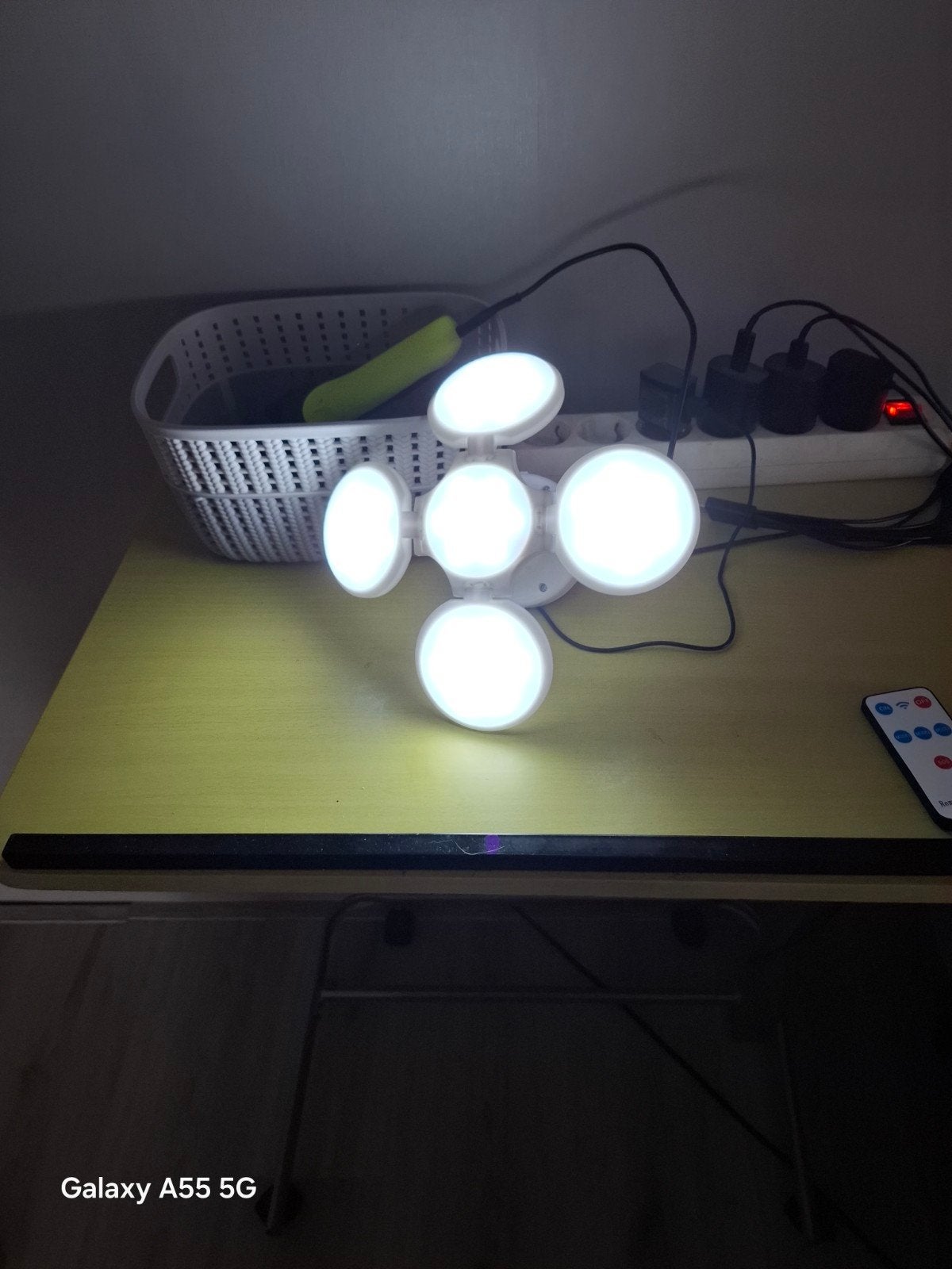 Solar Noodverlichting Oplaadbare Lamp met Afstandsbediening, Wit, Overige merken, Kunststof, Nieuw