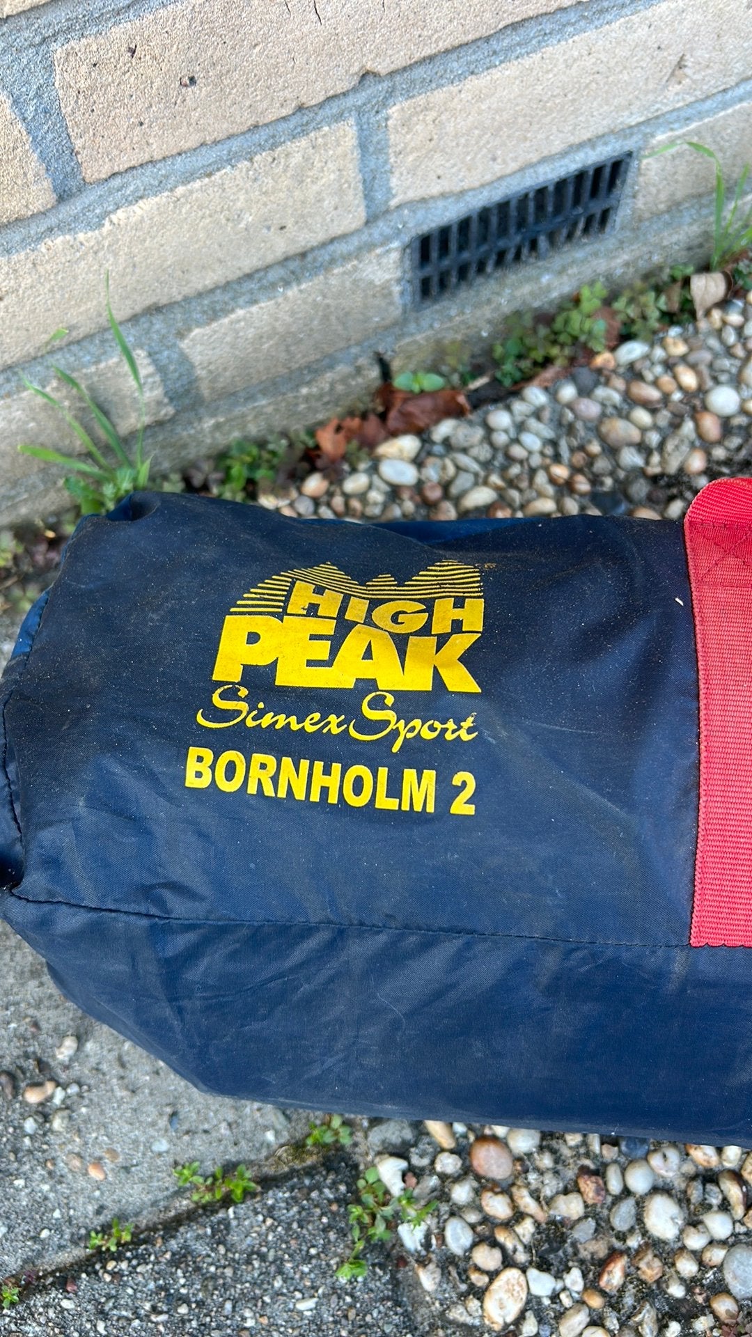 High peak 2-persoons tent, Caravans en Kamperen, Ophalen of Verzenden, Gebruikt, Tot en met 2