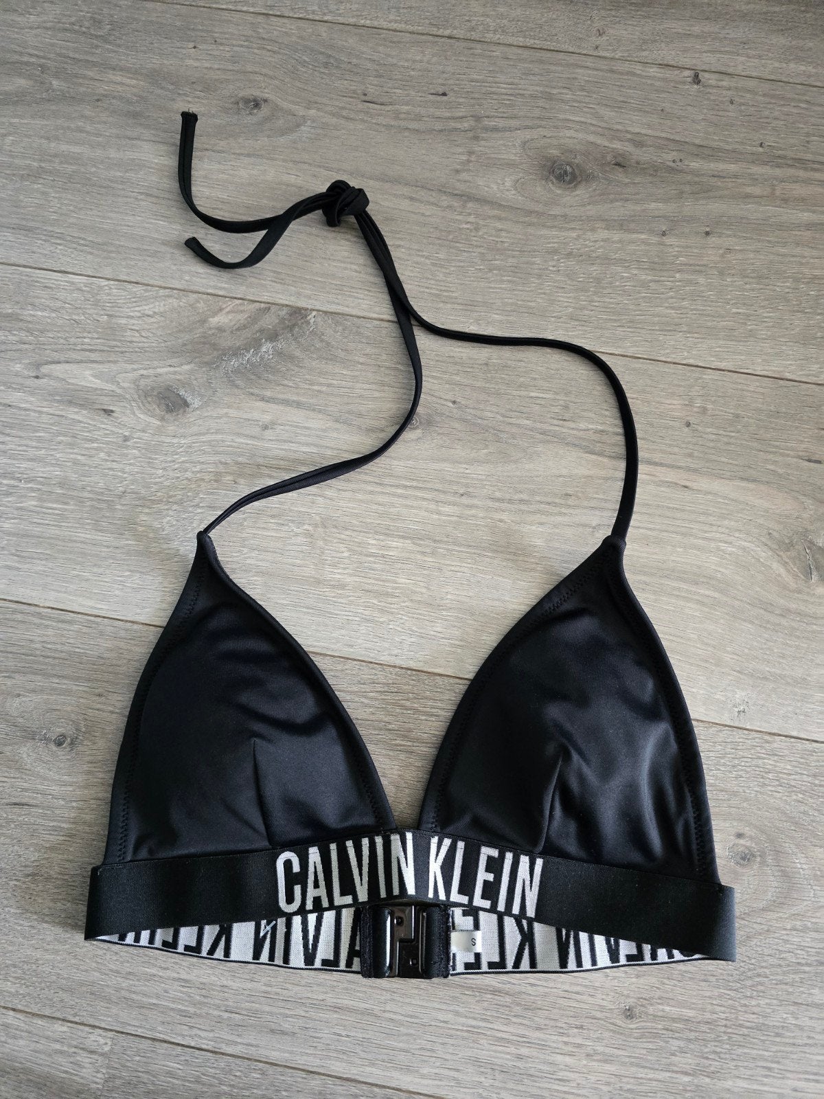 Zwart dames bikini top Calvin Klein, maat S (Y7), Kleding | Dames, Badmode en Zwemkleding, Ophalen of Verzenden, Zo goed als nieuw