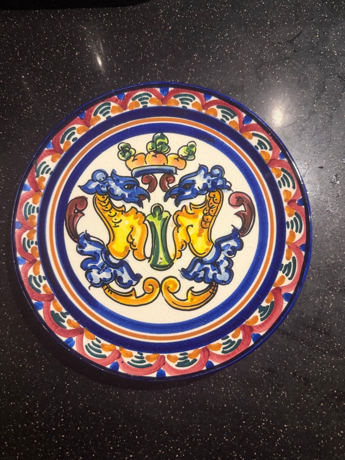 Majolica wandbord, Pascual Zorrilla, Raffaellesco-stijl, Antiek en Kunst, Ophalen of Verzenden