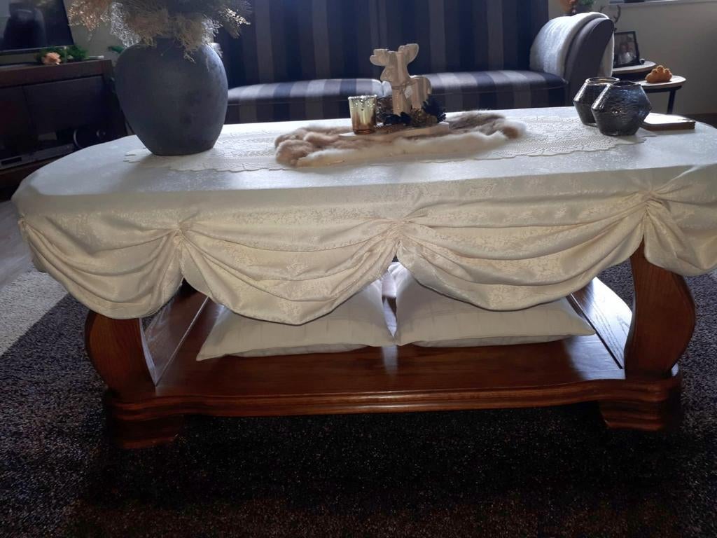 Prachtige klassieke salontafel- Barok, Ophalen, Gebruikt, 100 tot 150 cm, Minder dan 50 cm