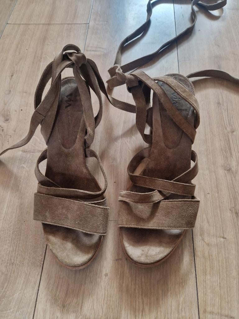 Via Vai sandalen maat 41, Kleding | Dames, Schoenen, Via Vai, Bruin, Gedragen, Sandalen of Muiltjes