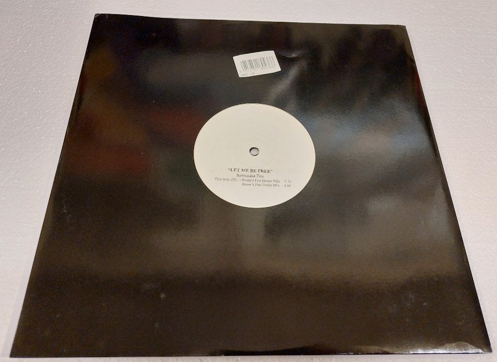 Samantha Fox VINYL PROMO 12 INCH Let me be free Test persing, Cd's en Dvd's, Vinyl | Pop, Promo, Zo goed als nieuw, 12 inch, Verzenden