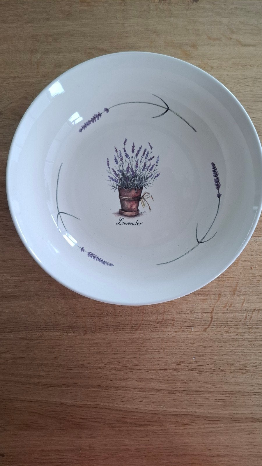 Jet by Ter Steege 'Lavender' schaal, Huis en Inrichting, Keuken | Servies, Keramiek, Landelijk/Boerenbont, Ophalen of Verzenden