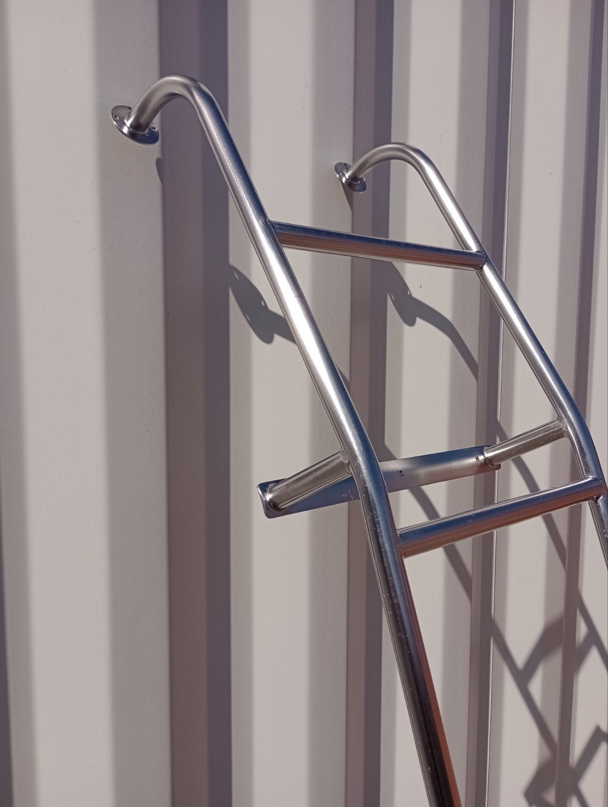 Rvs ladder camper, Caravans en Kamperen, Ophalen, Zo goed als nieuw