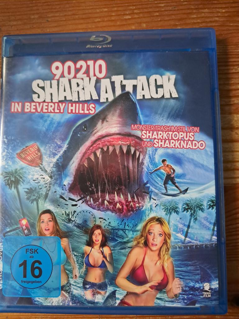 90210 shark attack op blu-ray (import), Ophalen, Zo goed als nieuw, Horror