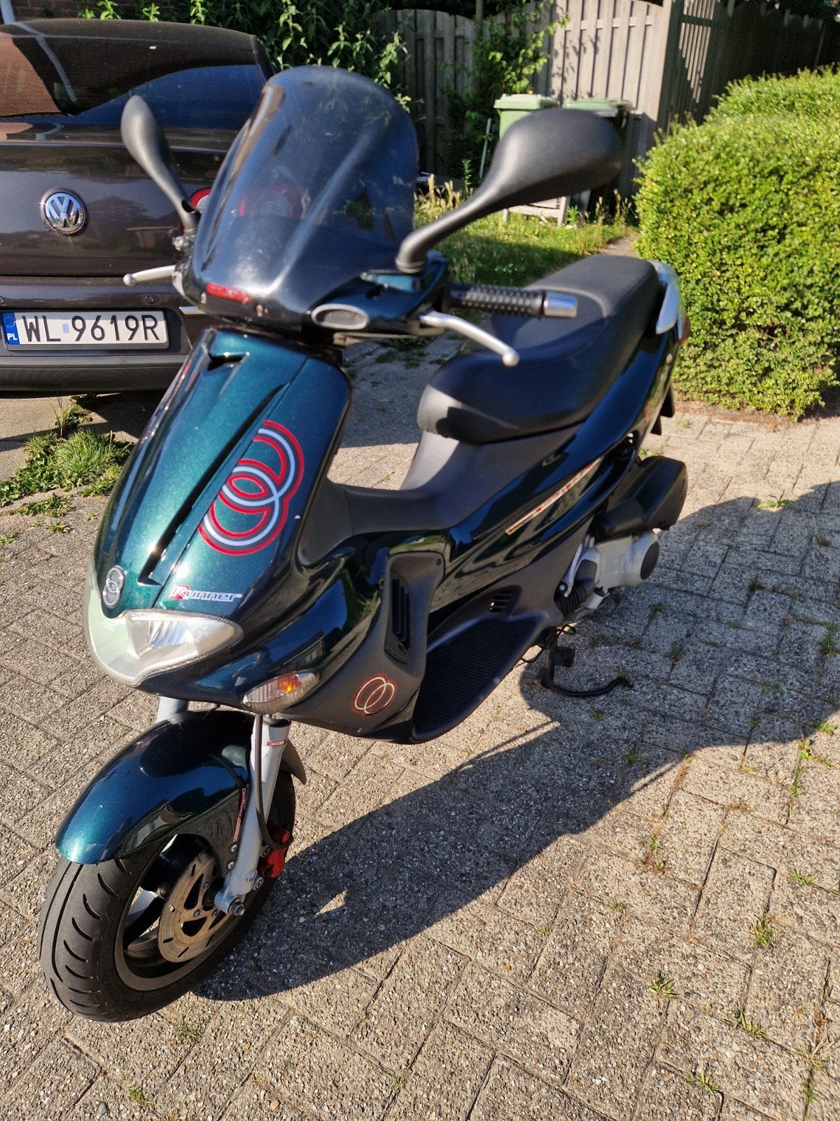 Gilera runner 218cc A1 Full Malossi Runner vxr runner 200cc, Ophalen of Verzenden, Zo goed als nieuw, Tweetakt, Overige modellen