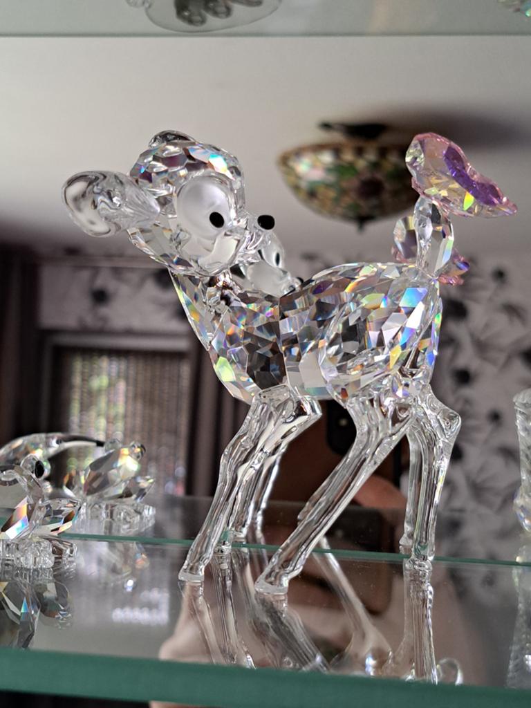 Swarovski Bambi 9100/000/114, Ophalen, Zo goed als nieuw, Figuurtje