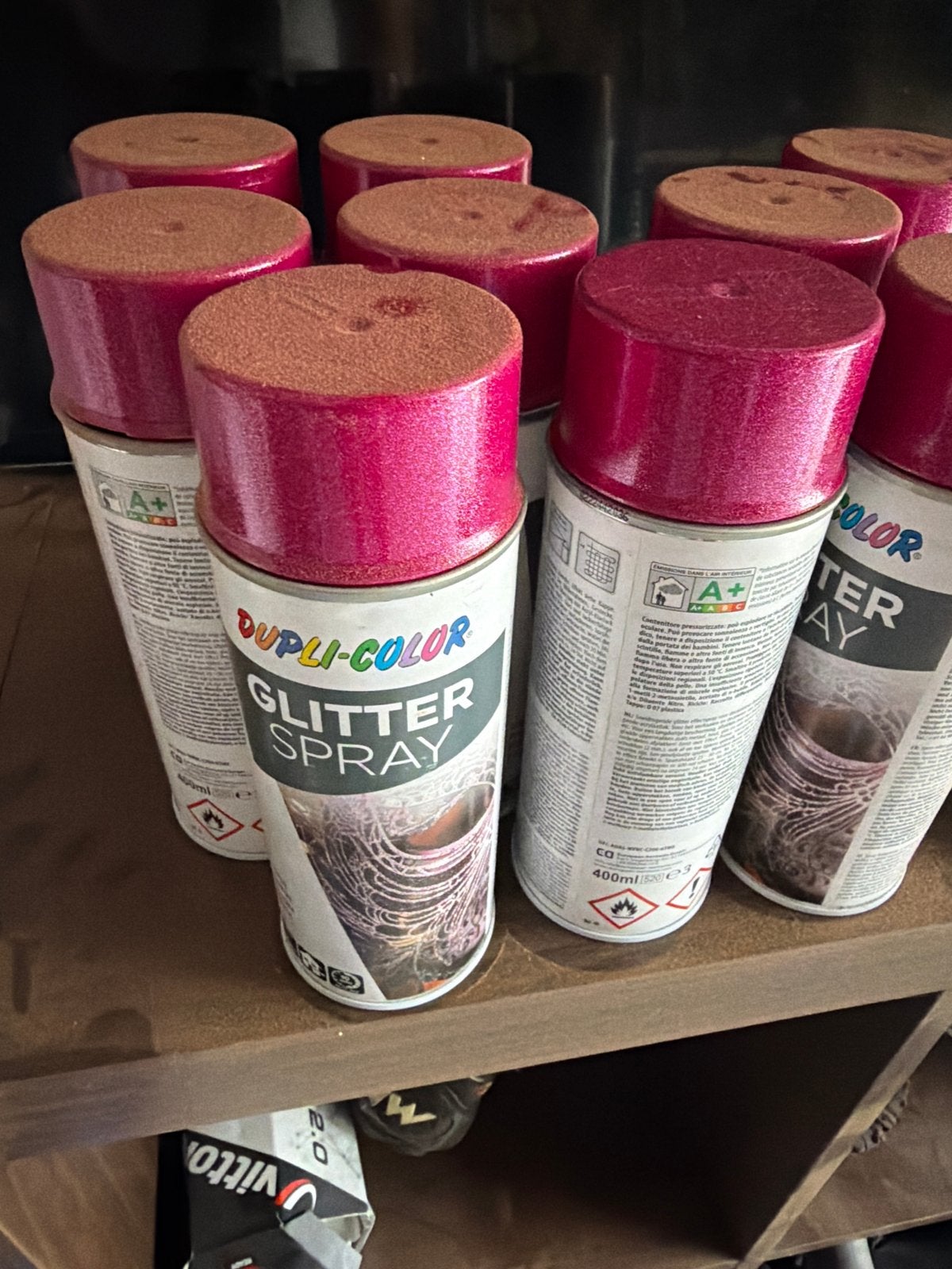 Dupli-Color Glitter Spray - Roze (8 stuks), Ophalen of Verzenden, Nieuw, Overige typen