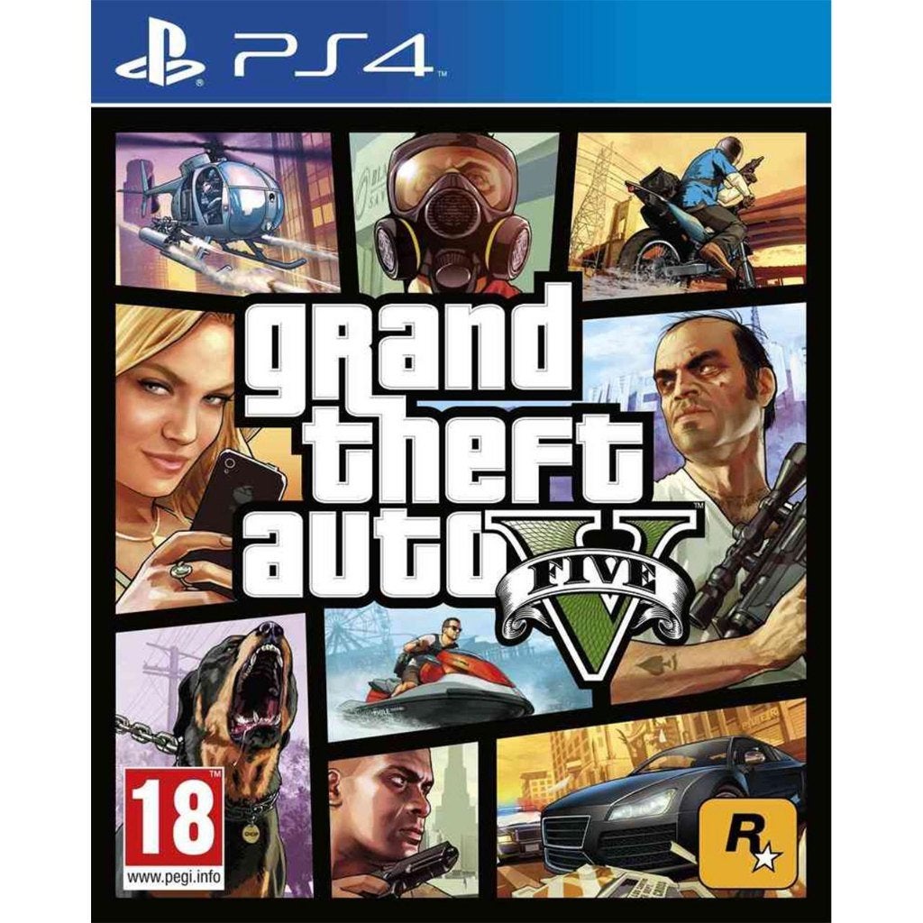 Grand Theft Auto V (GTA 5) - PS4, Online, Vanaf 18 jaar, 1 speler, Nieuw