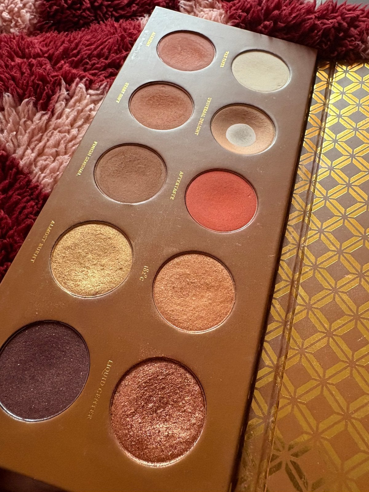 Zoeva eyeshadow palette Caramel melange nyx, Ophalen of Verzenden, Zo goed als nieuw, Overige kleuren, Ogen