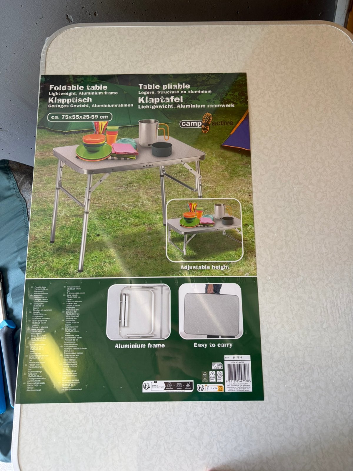 Camping tafels, Ophalen of Verzenden, Nieuw, Plant(en), Steen of Hout