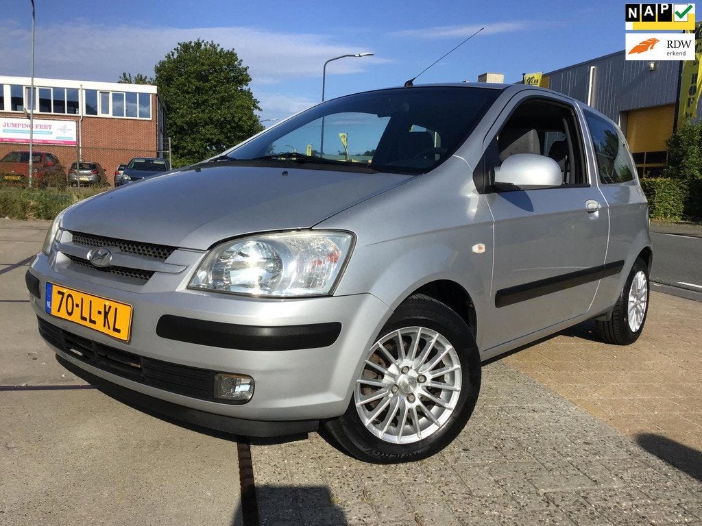 Hyundai Getz 1.6i-16V Dynamic I Automaat I Airco I Elec Rame, 1018 kg, 1599 cc, 4 cilinders, Origineel Nederlands
