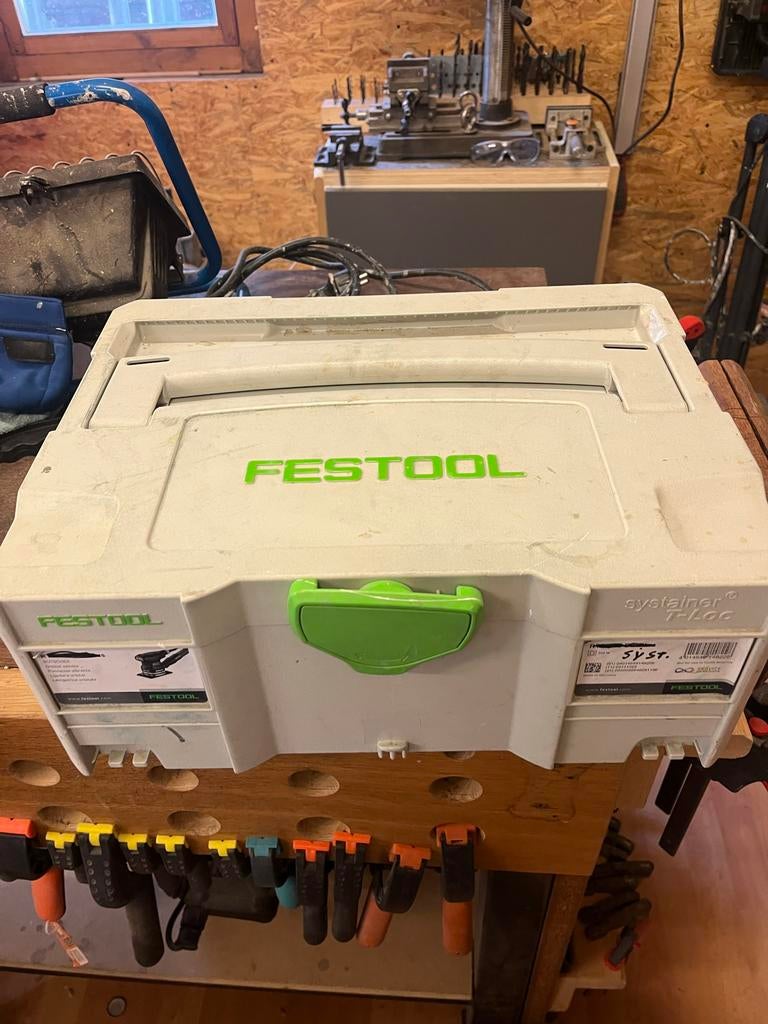 Festool Delta Schuurmachine + 2 Accus + Oplader, Doe-het-zelf en Verbouw, Gereedschap | Schuurmachines, Ophalen of Verzenden, Nieuw