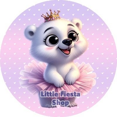 Lf1224 luxe icing ijsbeer 19cm eetbare taart print top, Ophalen of Verzenden, Nieuw, Taarten, Versiering