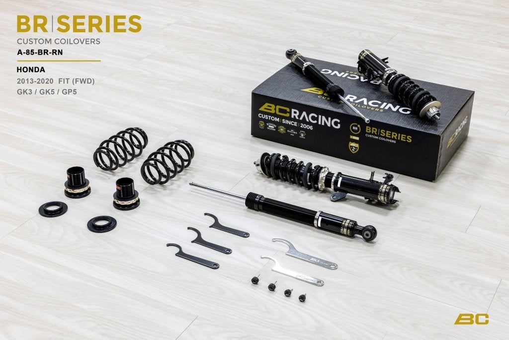 BC Racing schroefset verlaging Honda Jazz GK3 GK5 GP5 13-20, Ophalen of Verzenden
