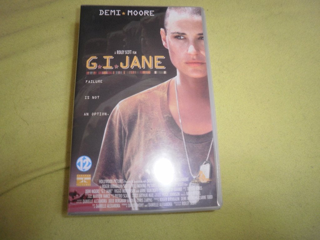 G.I JANE! Aktie met Demi Moore e.v.a Op VIDEO!, Cd's en Dvd's, Vanaf 16 jaar, Verzenden, Zo goed als nieuw, Actie en Avontuur