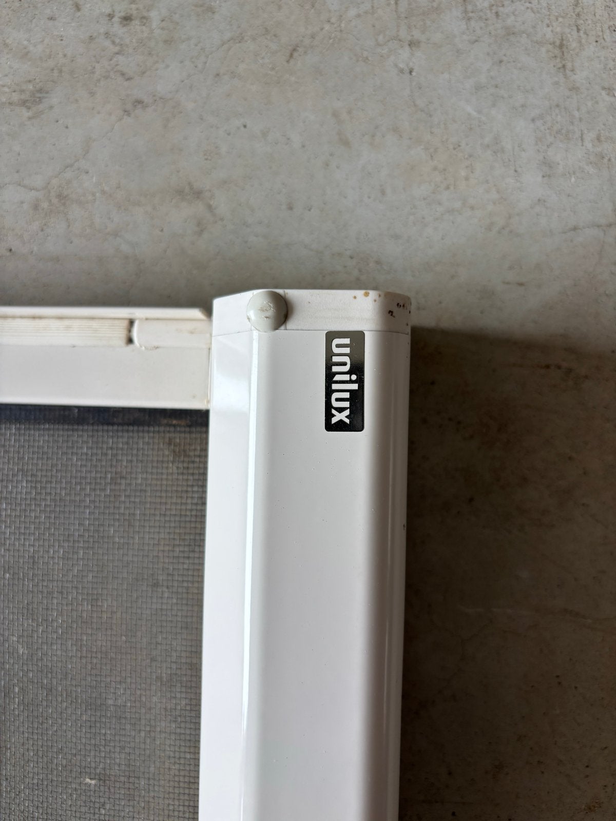 Unilux oprolbare vliegenhorren. 5 stuks., Ophalen, Gebruikt, 80 tot 100 cm, Overige typen