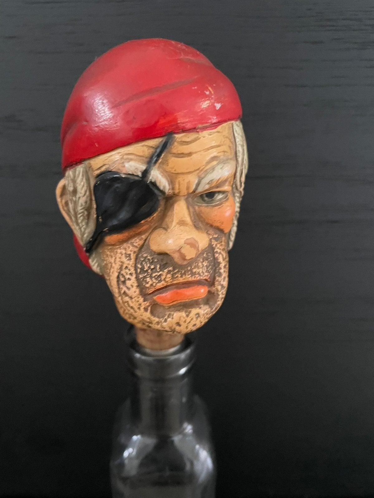 Flessenstop, piratenhoofd, Ophalen of Verzenden