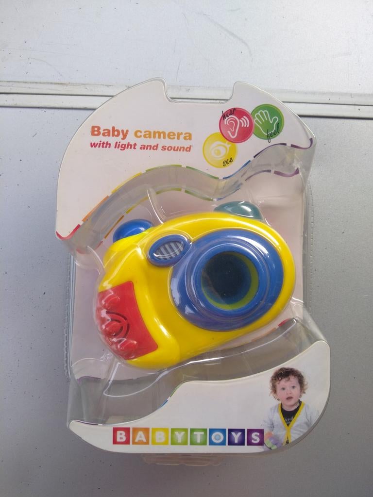 Gebruikte baby camera met licht en geluid, Kinderen en Baby's, Speelgoed | Babyspeelgoed, Ophalen, Gebruikt, Overige typen, Met licht