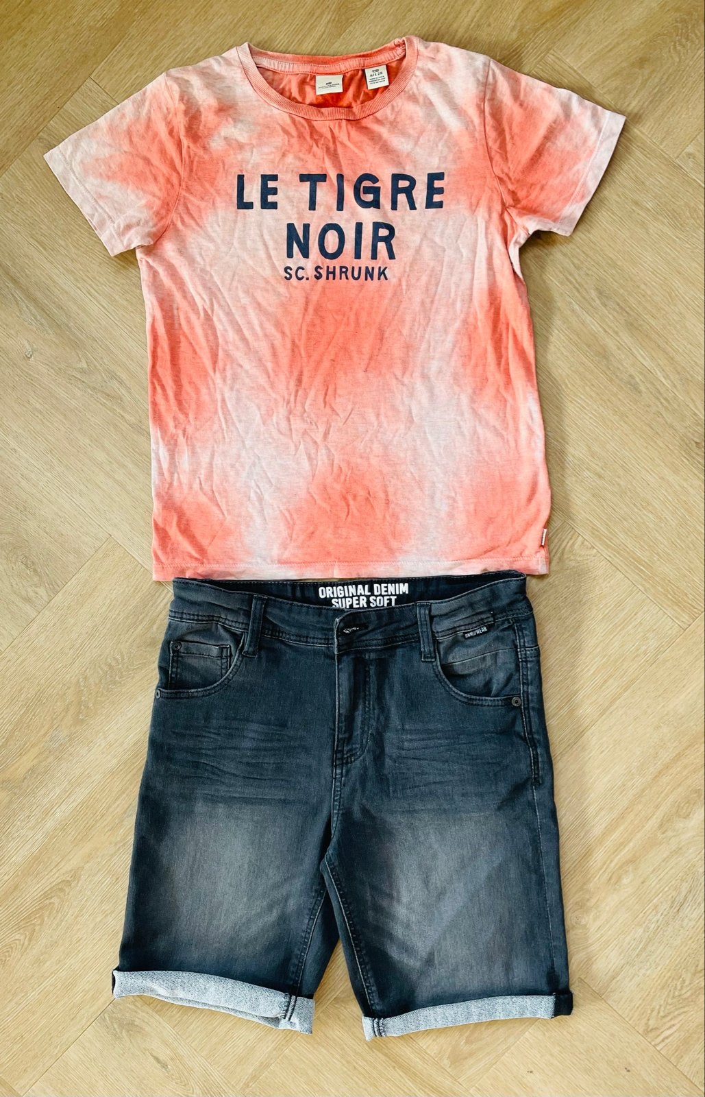 Scotch & Soda leuk shirtje maat 128, Verzenden, Zo goed als nieuw, Jongen, Shirt of Longsleeve
