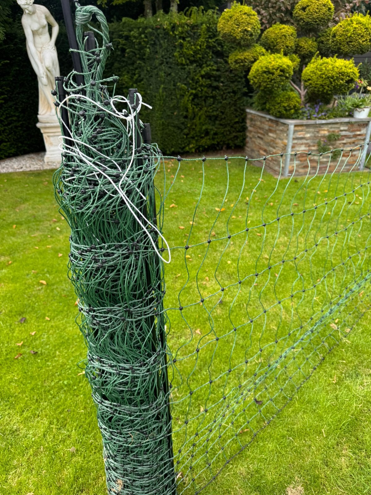 Te koop verplaatsbaar pluimvee  net ( afrastering), Ophalen, Zo goed als nieuw