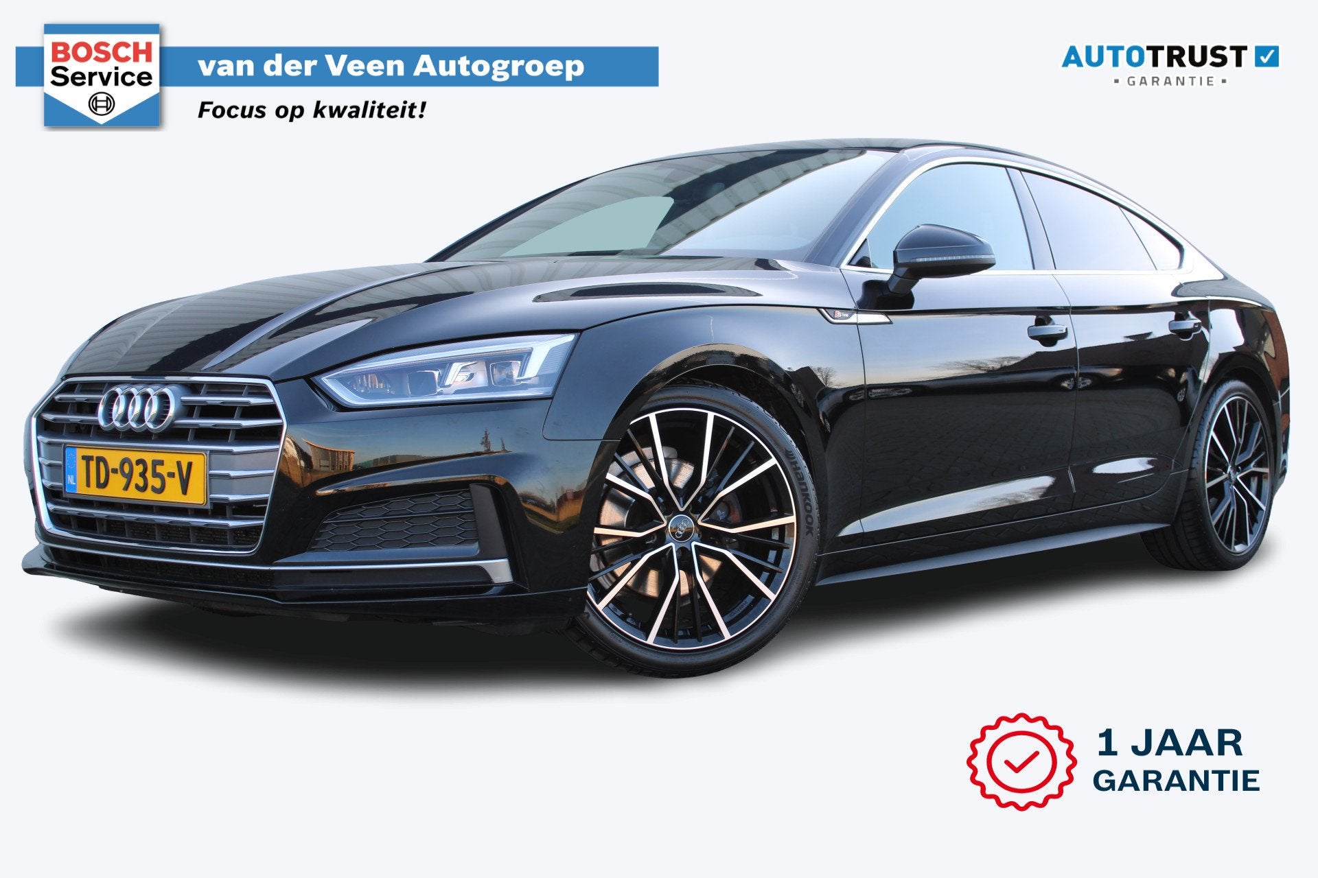 Audi A5 Sportback 1.4 TFSI Sport S-line Edition | Incl. 12 m, Auto's, Audi, 12 maanden, Gebruikt, 4 cilinders, Zwart