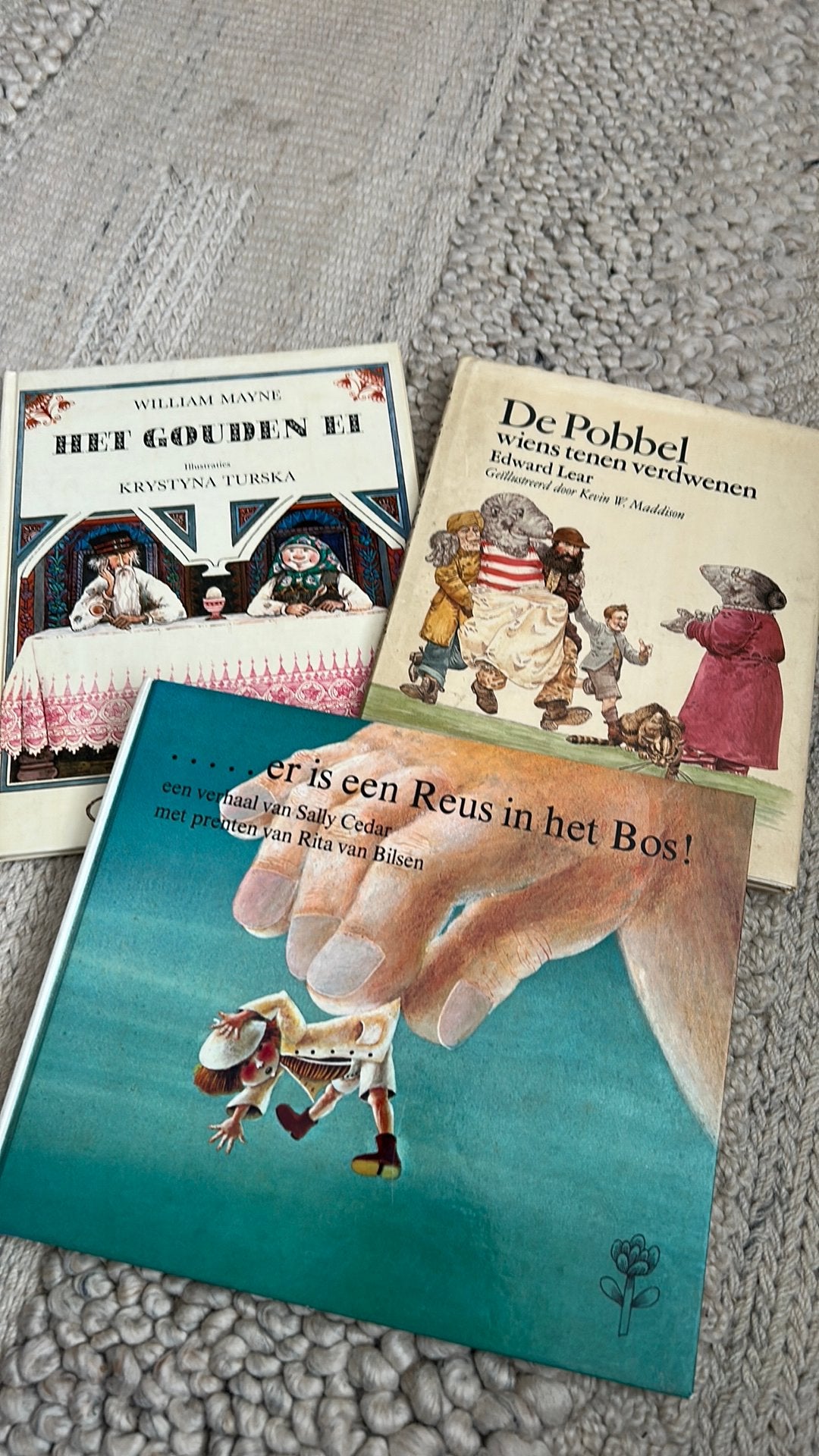3 vintage prentenboeken €10, Ophalen of Verzenden, Gelezen, Prentenboek