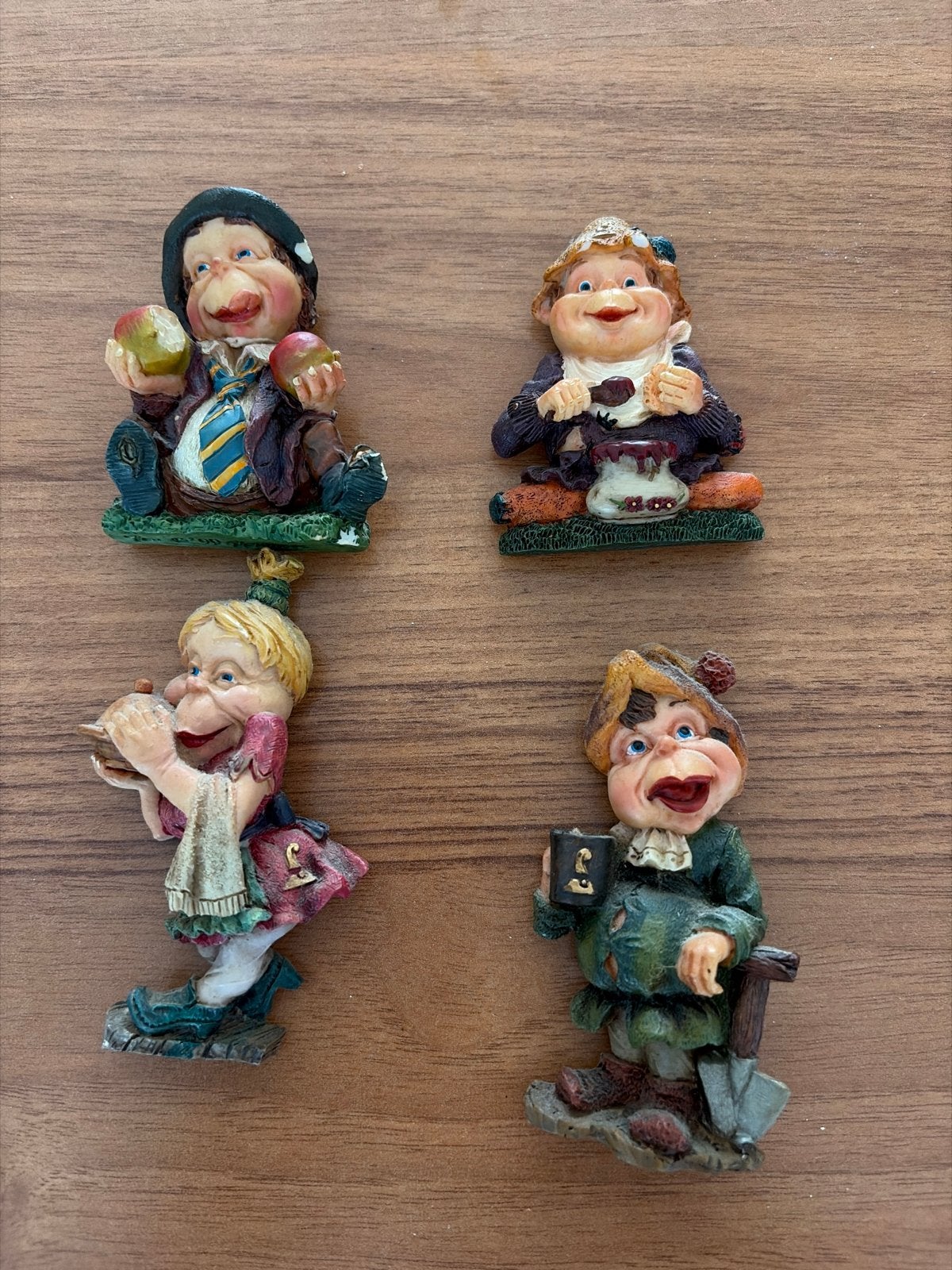 Set van 4 grappige laaf koelkastmagneten, Ophalen of Verzenden, Gebruikt