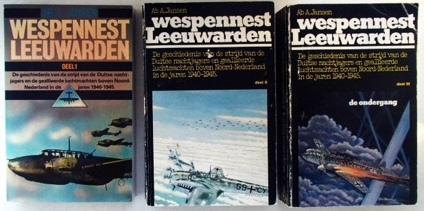 Ab A. Jansen - Wespennest Leeuwarden delen 1, 2 en 3, Tweede Wereldoorlog, Ophalen of Verzenden, Zo goed als nieuw, Ab A. Jansen
