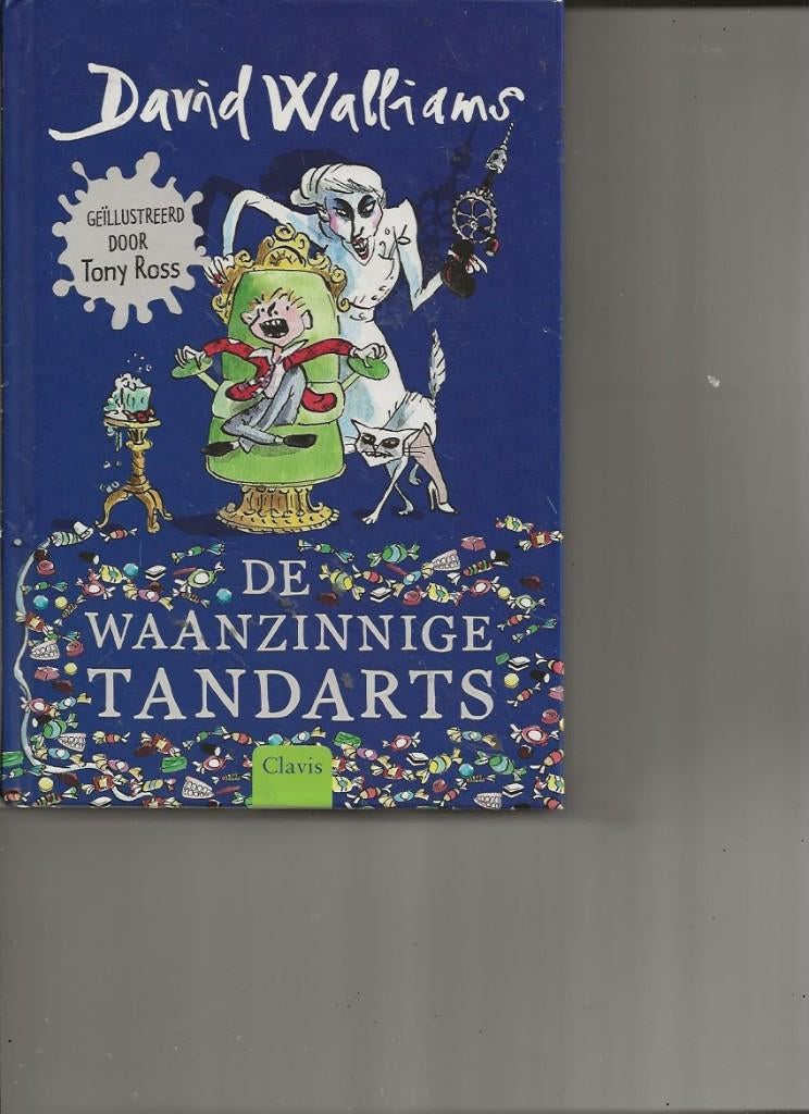 David Walliams de waanzinnige tandarts, Boeken, Kinderboeken | Jeugd | 10 tot 12 jaar, Verzenden, Zo goed als nieuw